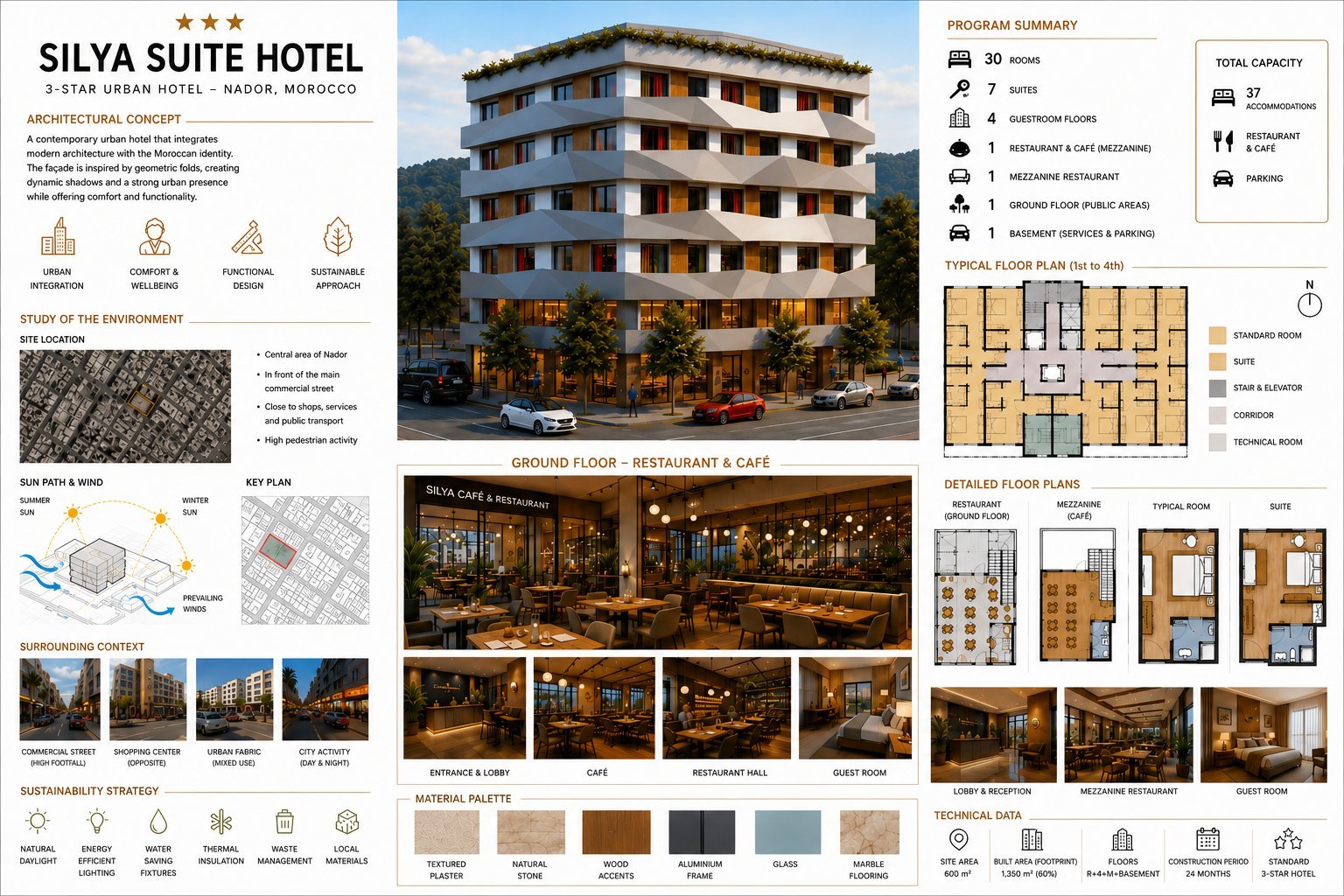 Silya Suite Hotel Architectural Concept